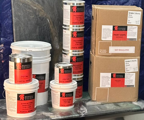 500 Sq Ft Garage Floor Kit