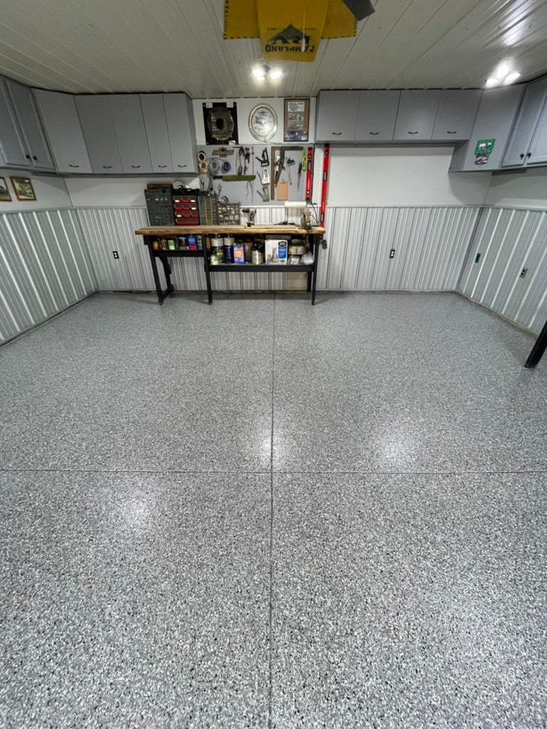 500 Sq Ft Garage Floor Kit
