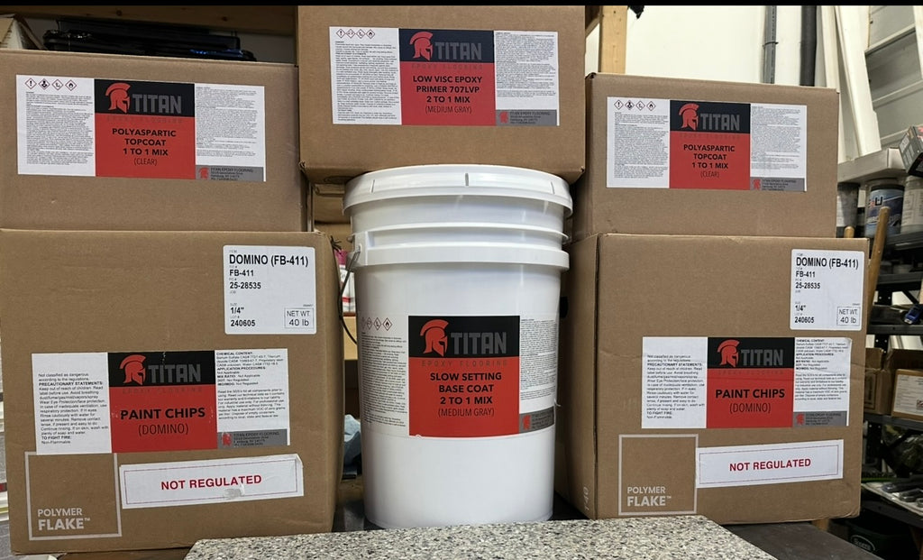 500 Sq Ft Garage Floor Kit
